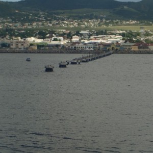 Captain backing into berth