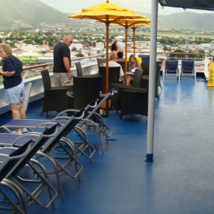 Smoking section Deck 10 aft