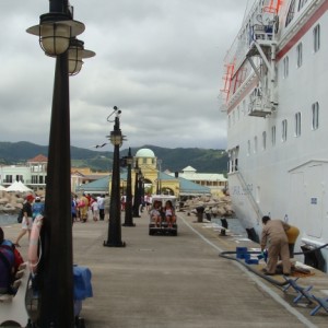 The pier at St.Kitts