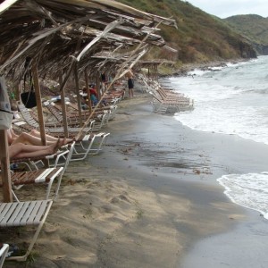 The ShipWreck Bar at South Friar's Beach