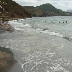 The ShipWreck Bar at South Friar's Beach