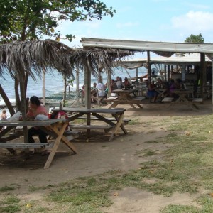 ShipWreck Bar covered seating