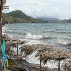 View from the bar