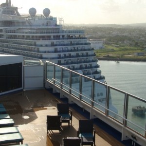 The Royal Princess is with us in Antigua