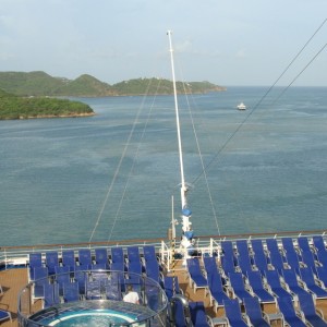 View from our stern