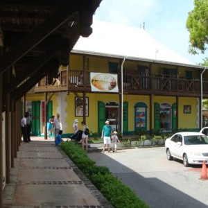 Back side of the Harbour View Bar & Cafe