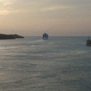 Royal Princess heads out to sea