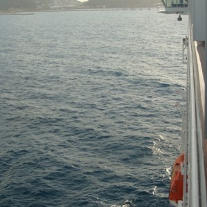 Approaching St. Maarten