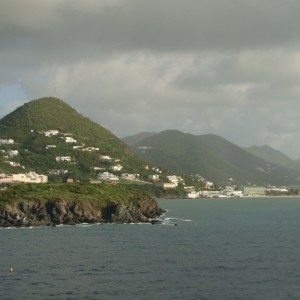 Approaching St. Maarten