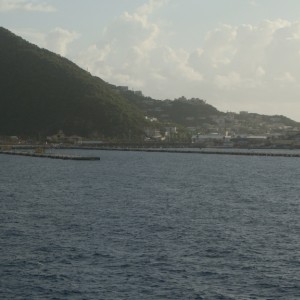 Approaching St. Maarten