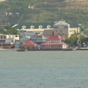 Looking towards Phillipsburg, St. Maarten