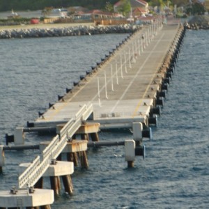 The pier we will dock at