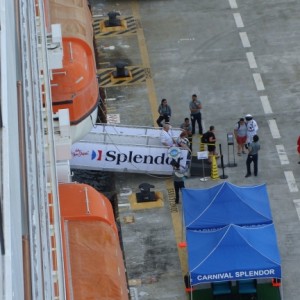 Carnival Splendor gangways