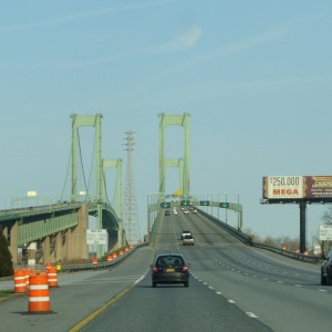 Crossing the Delaware Memorial Bridge