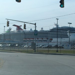 Carnival Pride docked in Baltimore