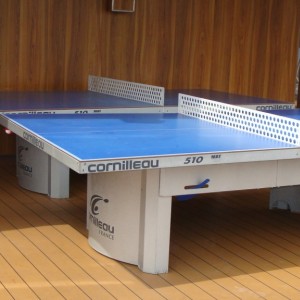 Apollo Pool area - ping pong tables