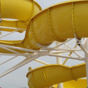 The Twister water slide