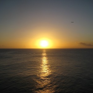 077 Barbados sunset