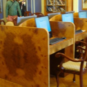 Nobel Library / Internet Caf, Deck 3 forward