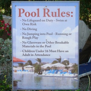 Pool rules