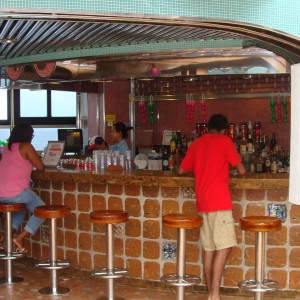 Splendido Pool Bar - starboard side