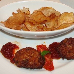 Alligator fritters