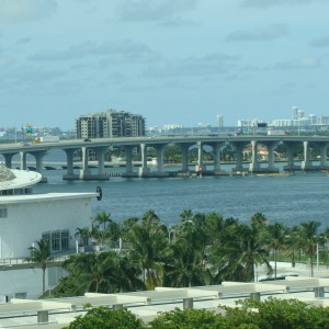 Window view - New bridge to tunnel