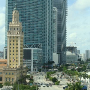 Looking north up Biscayne Blvd.