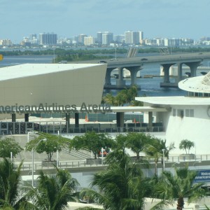 Window view - American Airlines Arena