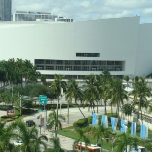 Window view - American Airlines Arena