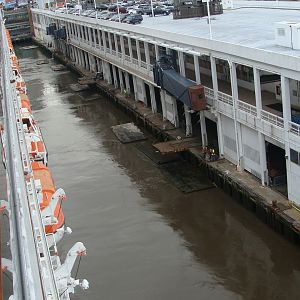 Docking at Pier 90