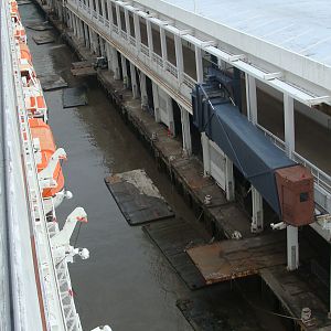 Docking at Pier 90