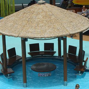 Beach Pool shady seating