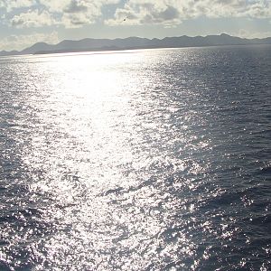 Approaching St. Maarten