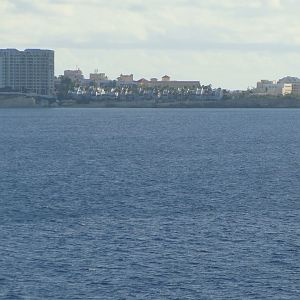 Approaching St. Maarten