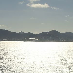 Approaching St. Maarten