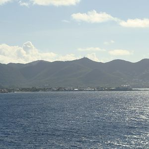 Approaching St. Maarten