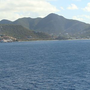 Approaching St. Maarten