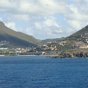 Approaching St. Maarten