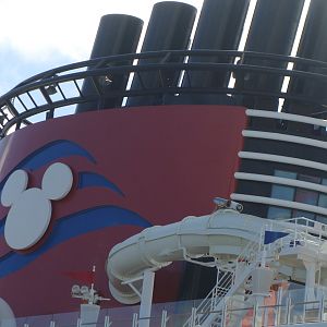 One of Disney Fantasy's funnels