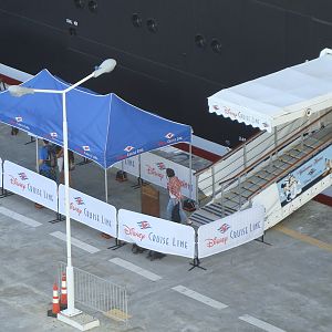 Disney Fantasy gangway