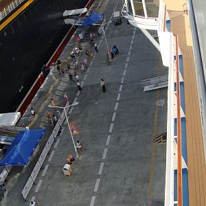 Our pier in St. Maarten