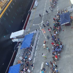 Passengers reboard both ships