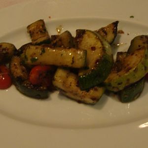 Herbed zucchini & Tomato