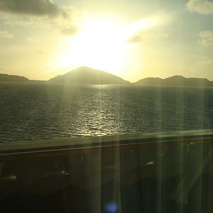 Sunrise over St. Kitts