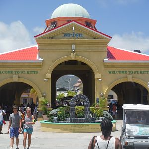 Looking back towards the Terminal Building