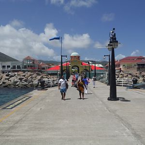 Looking back towards the Terminal Building