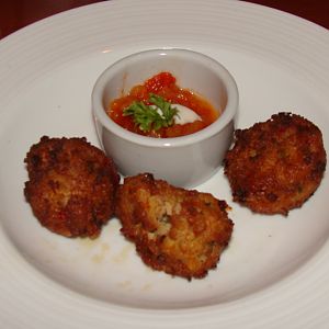 Spicy Alligator Fritters