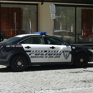 San Juan police car