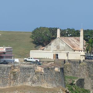 Sailing past El Morro